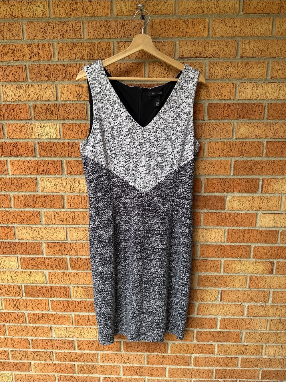 White House Black Market Fall-Winter career Dress MIDI Size 14 WHBM